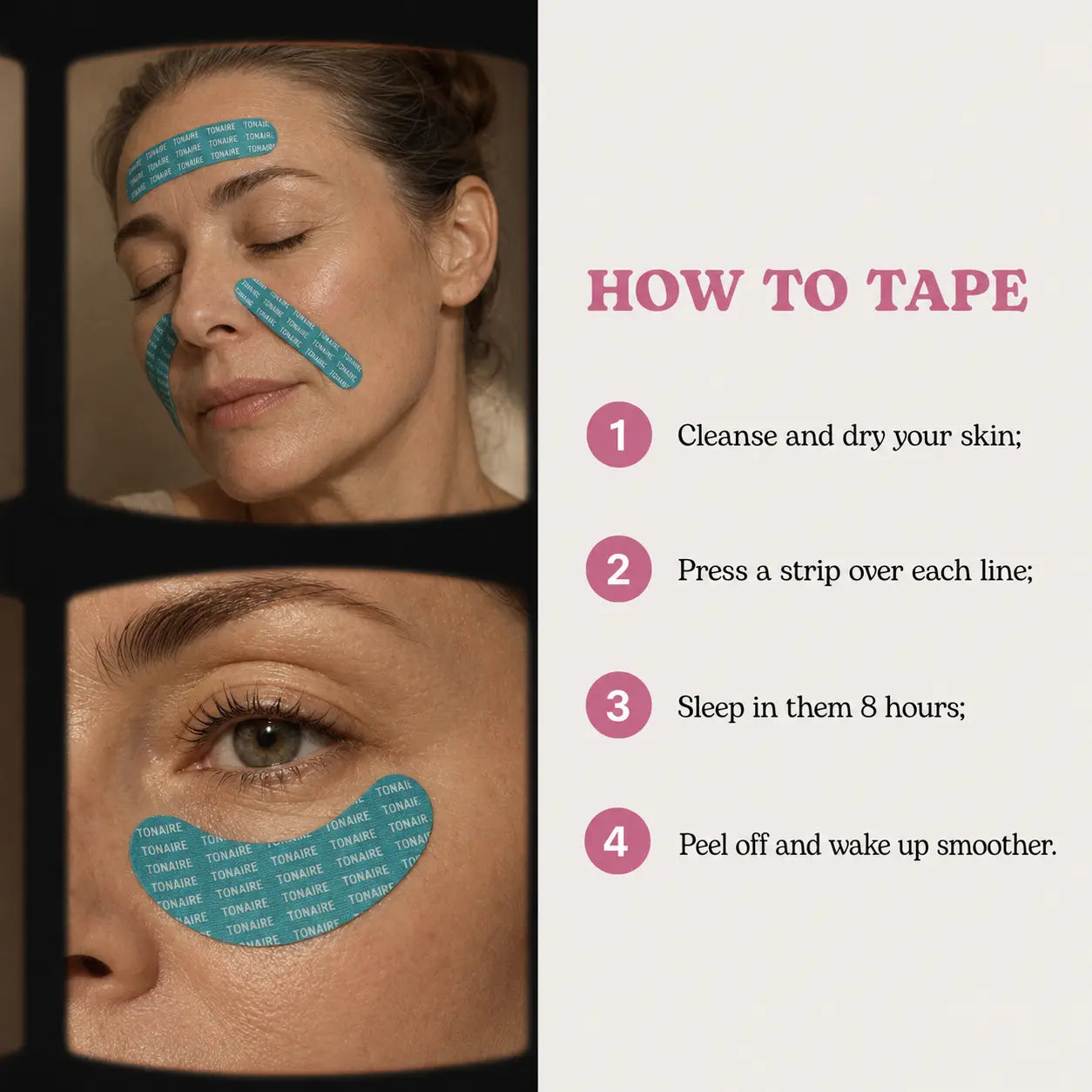 Wrinkle-Erasing Face Tape