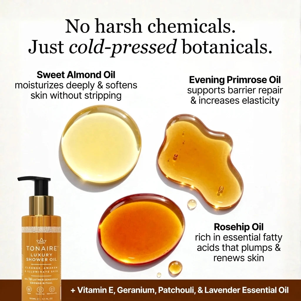 Luxury Natural Shower Oil