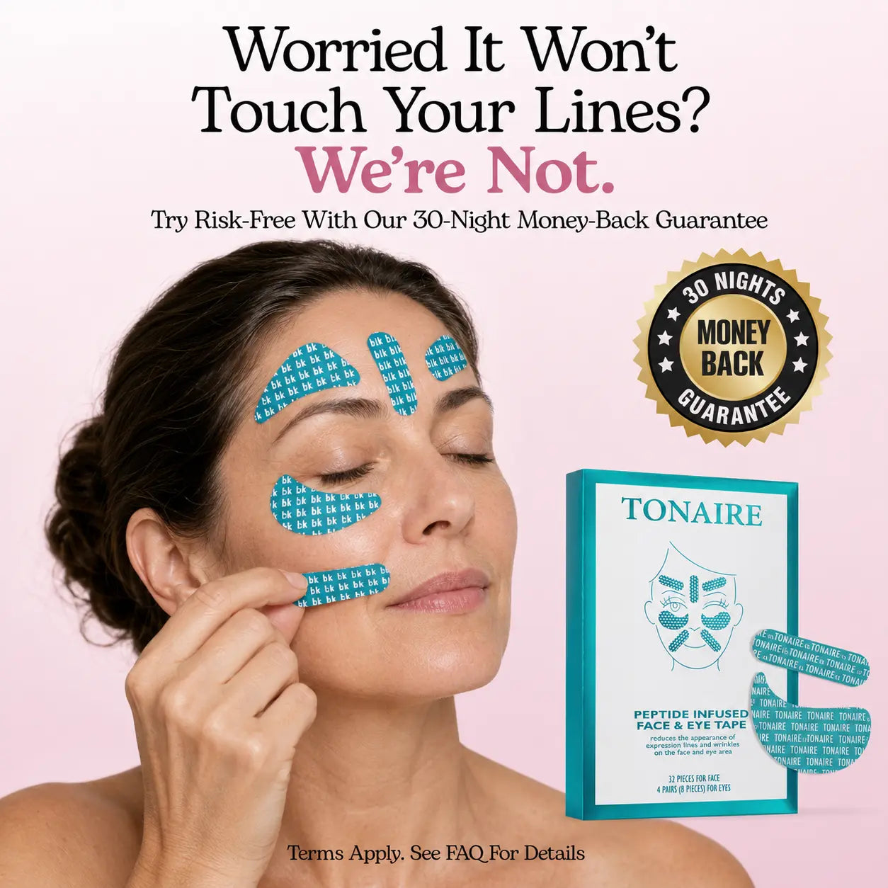 Wrinkle-Erasing Face Tape